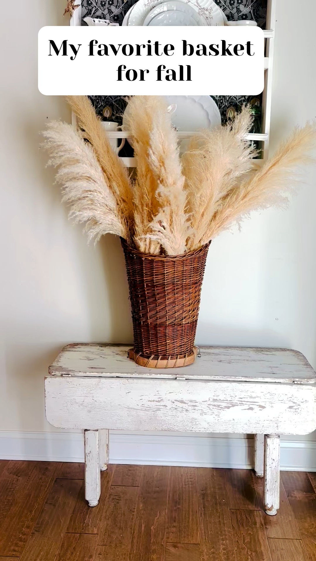 Every fall, I bring out this beautiful basket and fill it with foliage. It’s one of the easiest ways to decorate for the season .

#LTKSeasonal #LTKHome