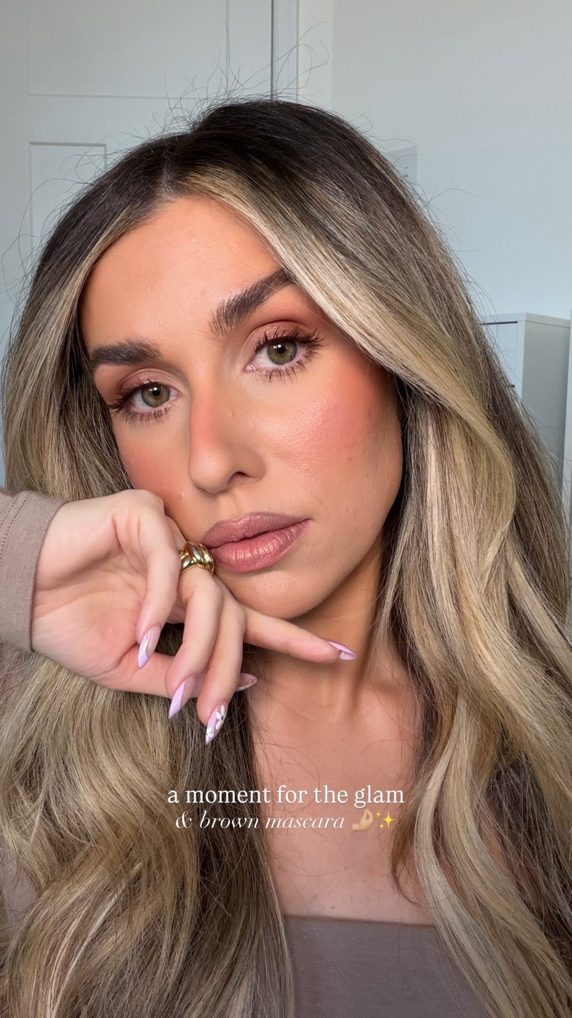 makeup of the day 🫶🏼 I ALWAYS get questions & compliments when I wear this foundation (shade 220) and thus brown mascara is the best!

#LTKgrwm #LTKBeauty #LTKselfcare