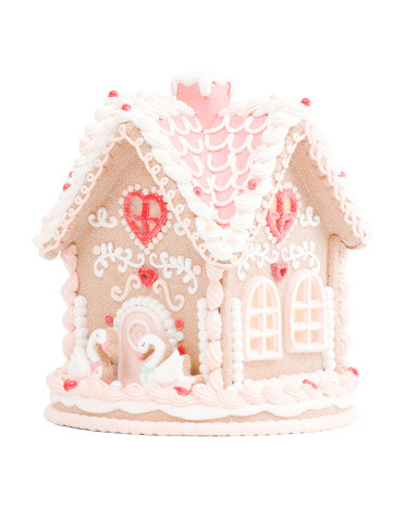 Led Valentines Gingerbread House | TJ Maxx