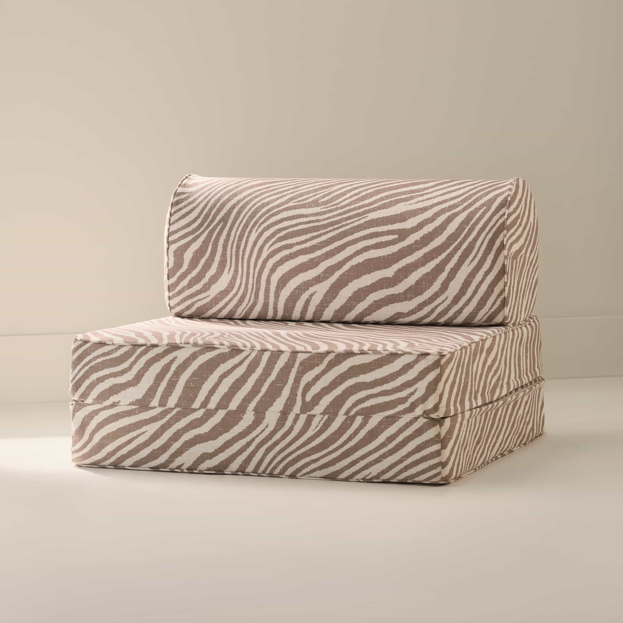 Dune Zebra Print Modular Play Couch | Zoe | House of Noa | House of Noa