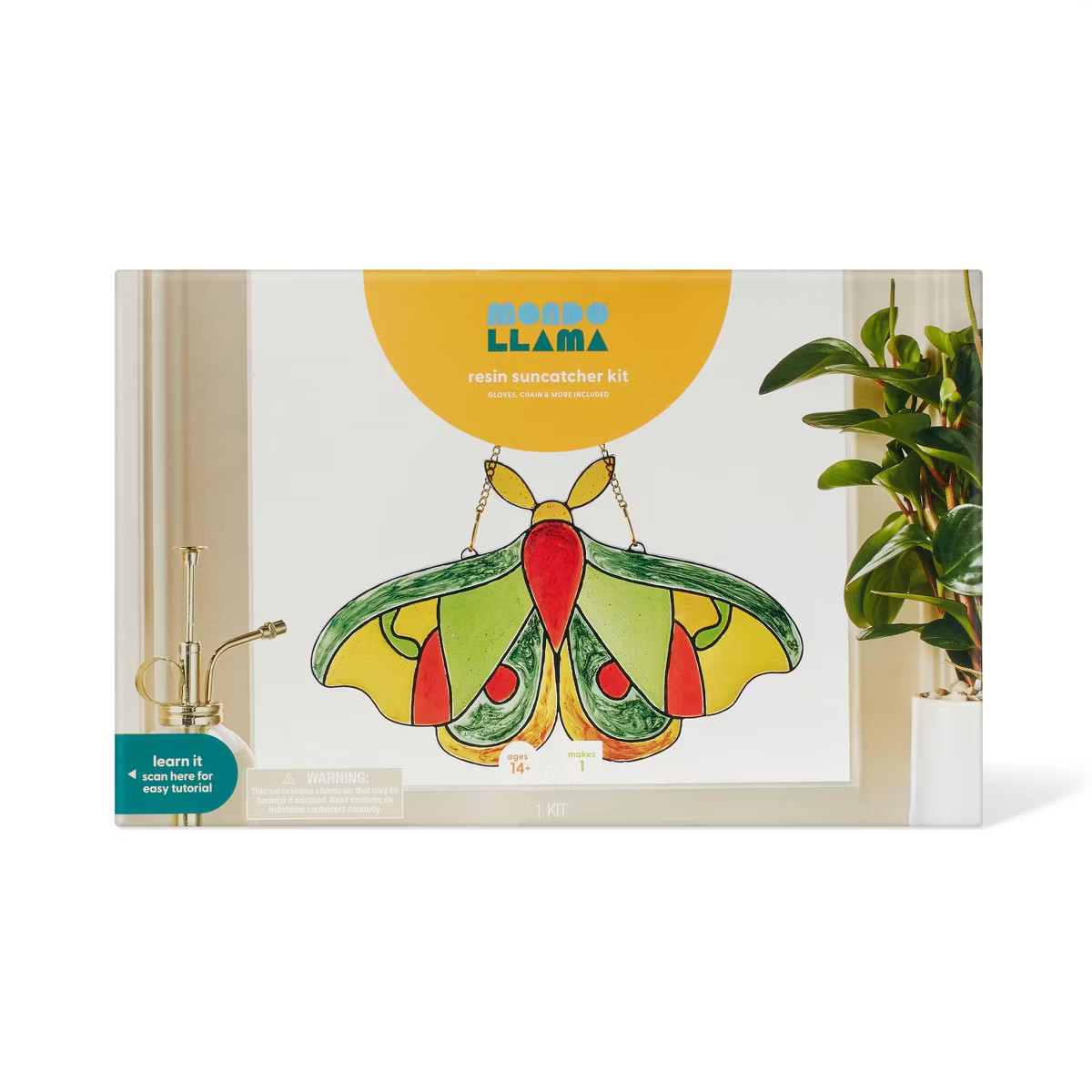Halloween Craft Moth Resin Suncatcher Kit - Mondo Llama™ | Target