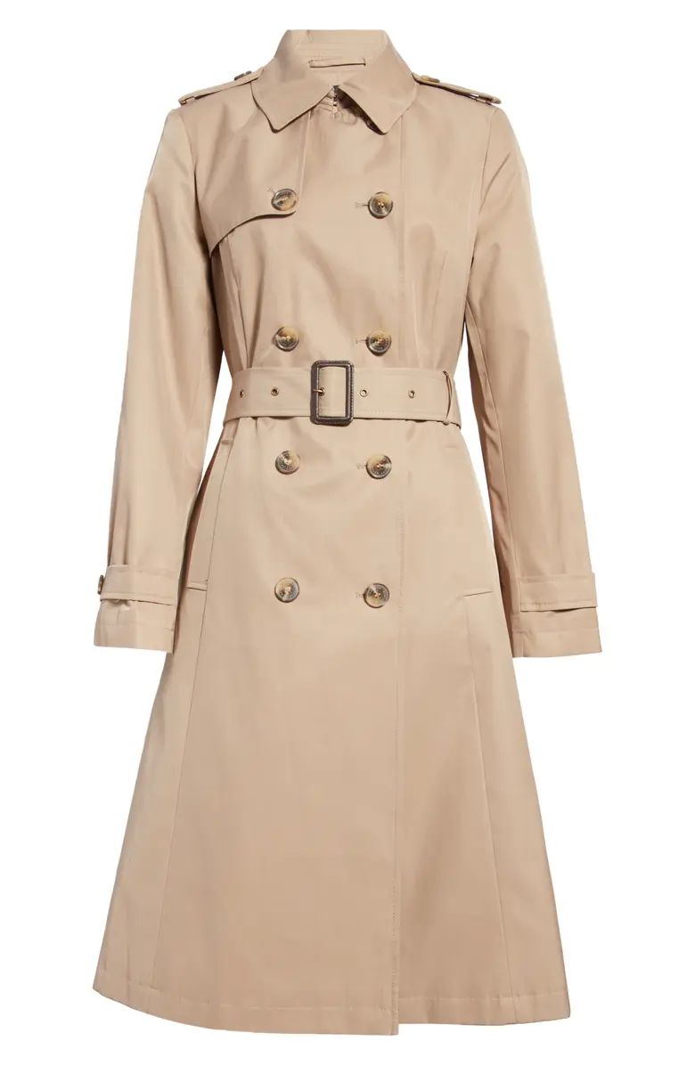 Lauren Ralph Lauren Longline Raincoat | Nordstrom | Nordstrom