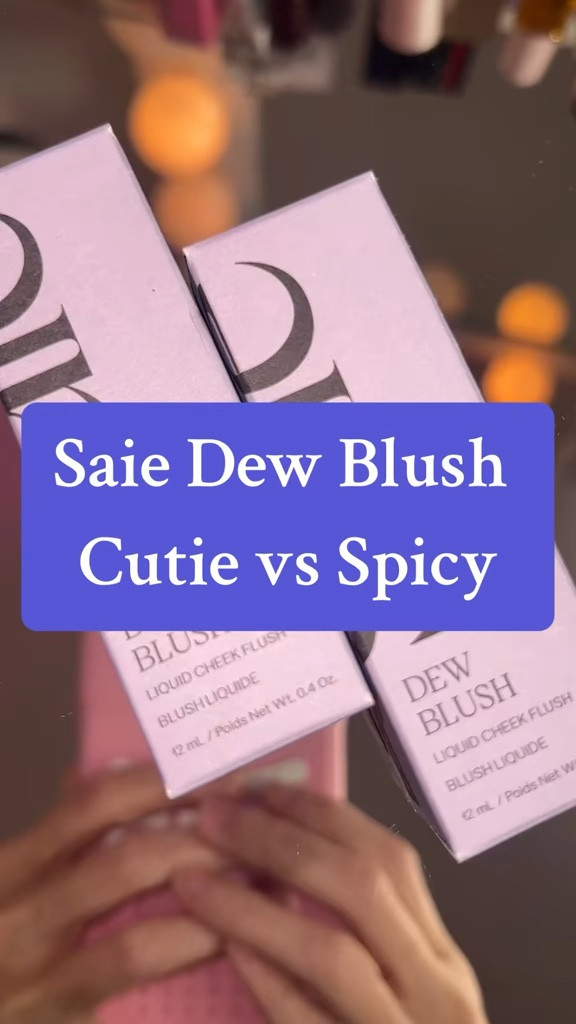 Saie Dew Blush Cutie vs Spicy

#LTKBeauty #LTKWatchNow #LTKMostLoved