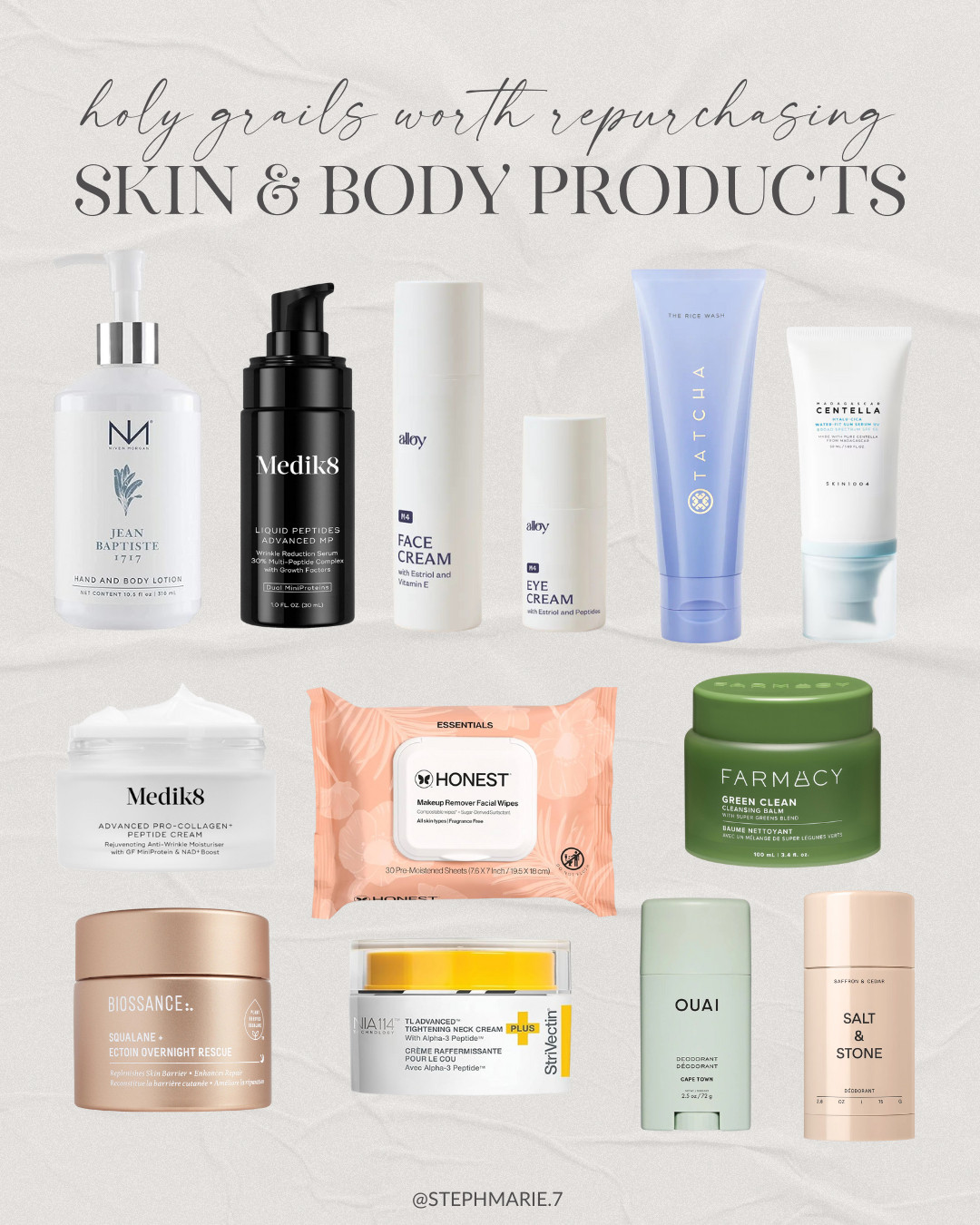 My holy grail skin & body products that I always recommend and repurchase! These deliver results, especially for mature skin.  

 

#LTKOver40 #LTKBeauty