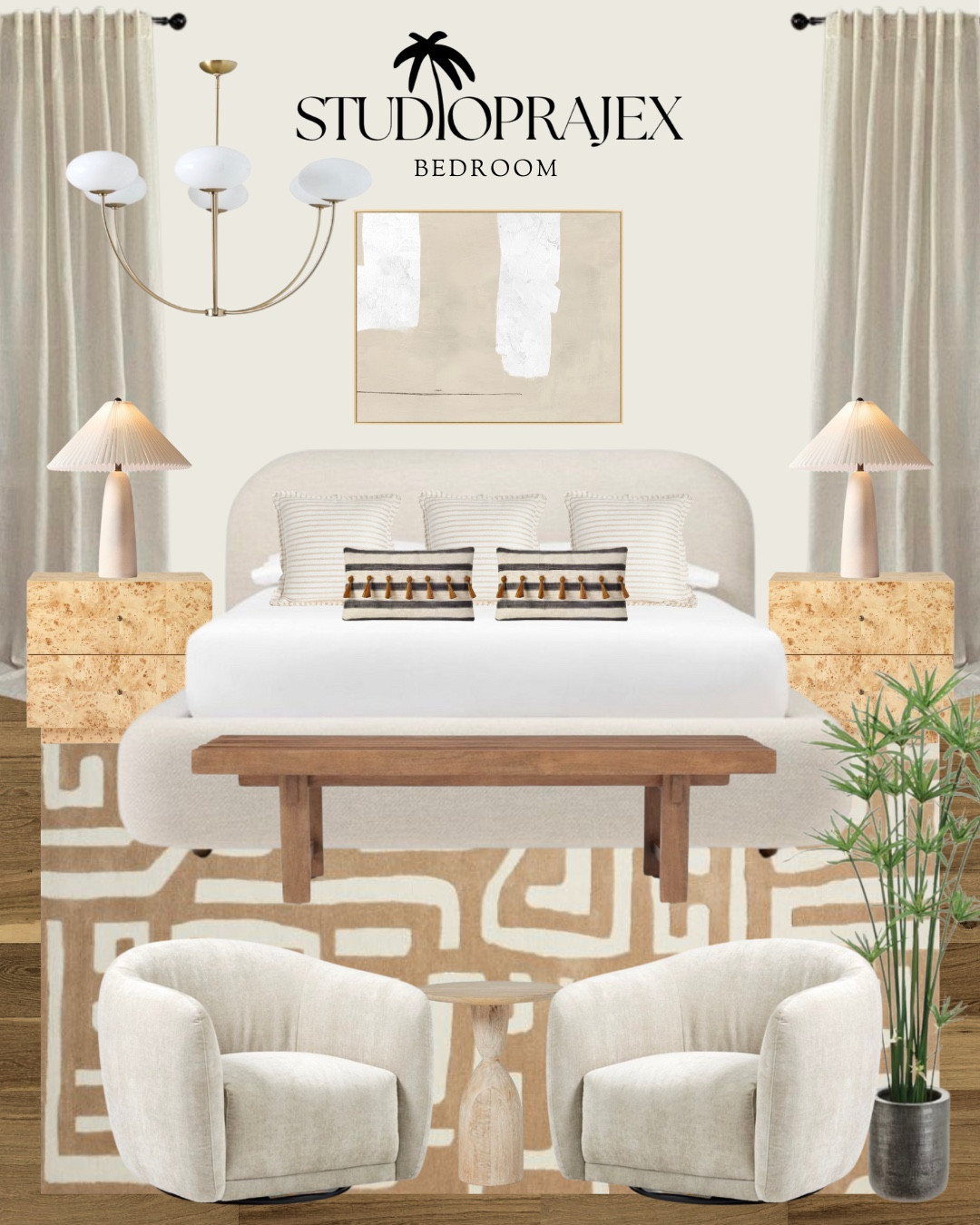 Home decor | modern home | neutral home | vacation home | beach home | beach home bedroom | beach house | tropical | bedroom design | coffee table | interior design | west elm | bed | bench | accent chair | bedroom furniture | lighting | artwork | nightstand | table lamp | area rug | modern organic | boho style | boho bedroom | boho western | modern coastal | modern bedroom | home | bedroom 

#LTKStyleTip #LTKFamily #LTKHome