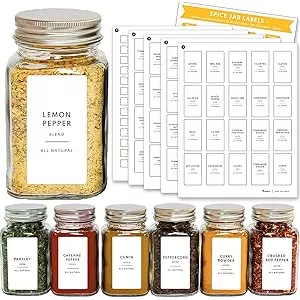 AOZITA 24 Pcs Glass Spice … curated on LTK