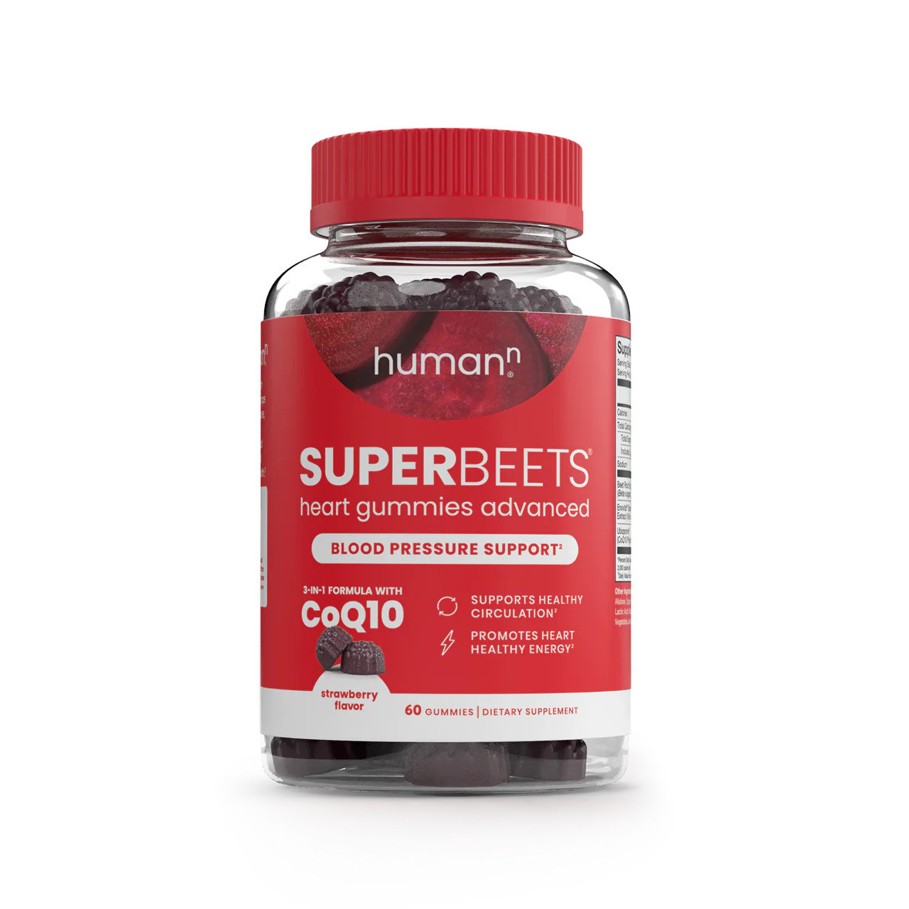 SuperBeets® Heart Gummies + CoQ10 | Humann | HumanN