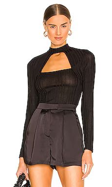 BCBGeneration Cutout Top in Black from Revolve.com | Revolve Clothing (Global)