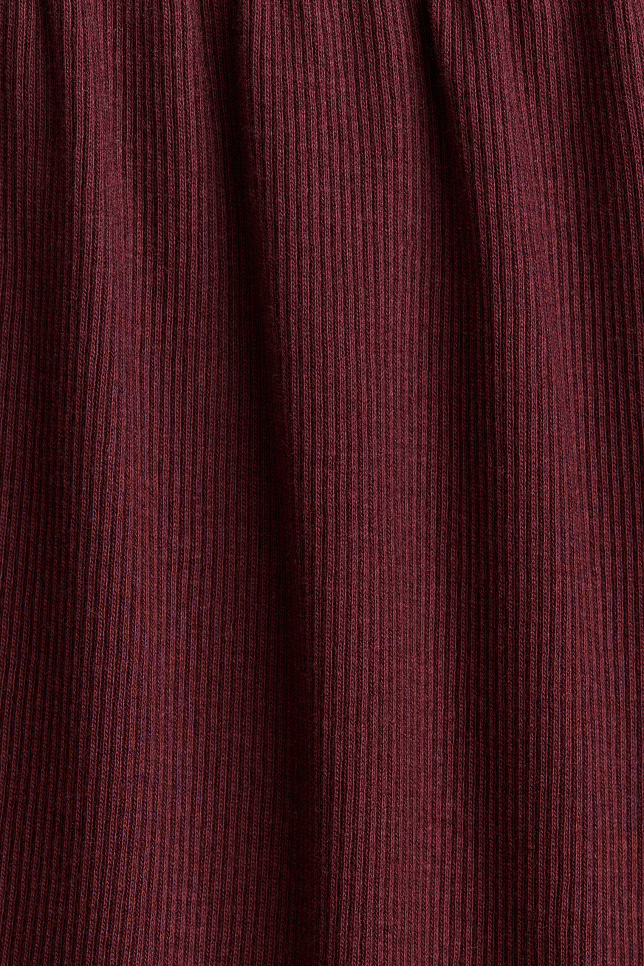 Rib-Knit Dress with Ruffles | H&M (US + CA)