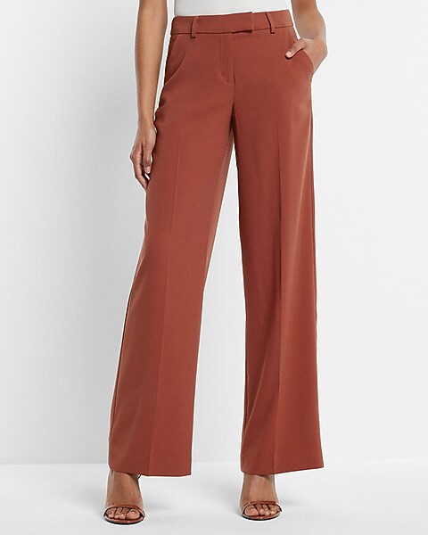 Editor Mid Rise Relaxed Trouser Pant | Express