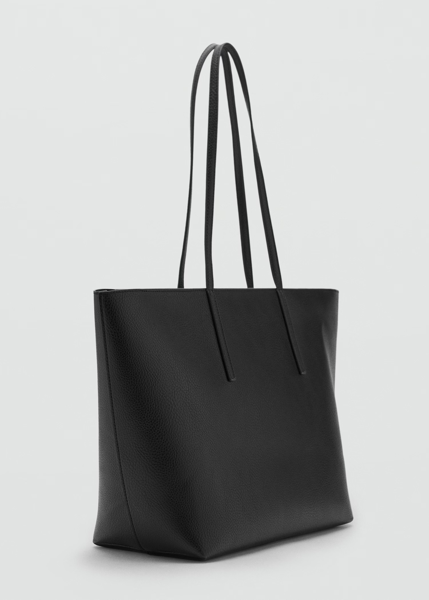 Shopper bag with double handle - Women | MANGO USA | Mango (US/MX/AU)