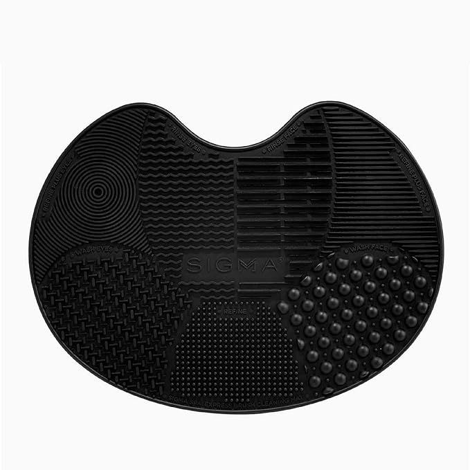 Sigma Beauty Silicone Brush Cleaning Mat with Suction Cups & Compact Design - Fits Any Sink for C... | Amazon (US)