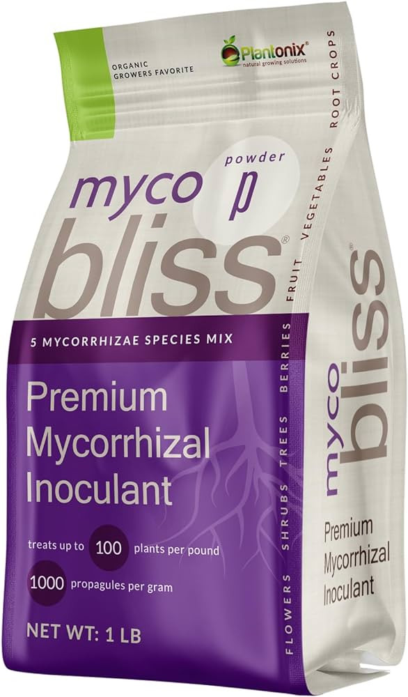 Myco Bliss Powder (1lb) - 5 Strain Mycorrhizal Inoculant with 1,000 Propagules per Gram - Highly ... | Amazon (US)