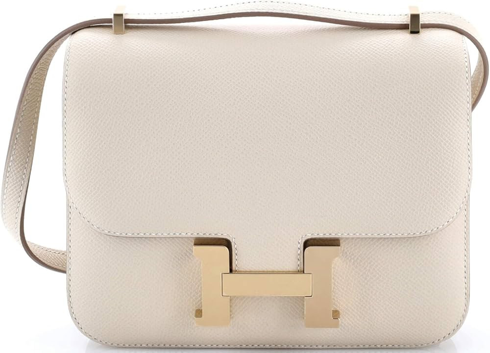 Amazon.com: Hermès, Pre-Loved Constance NM Bag Epsom 18, Craie : Amazon Luxury | Amazon (US)