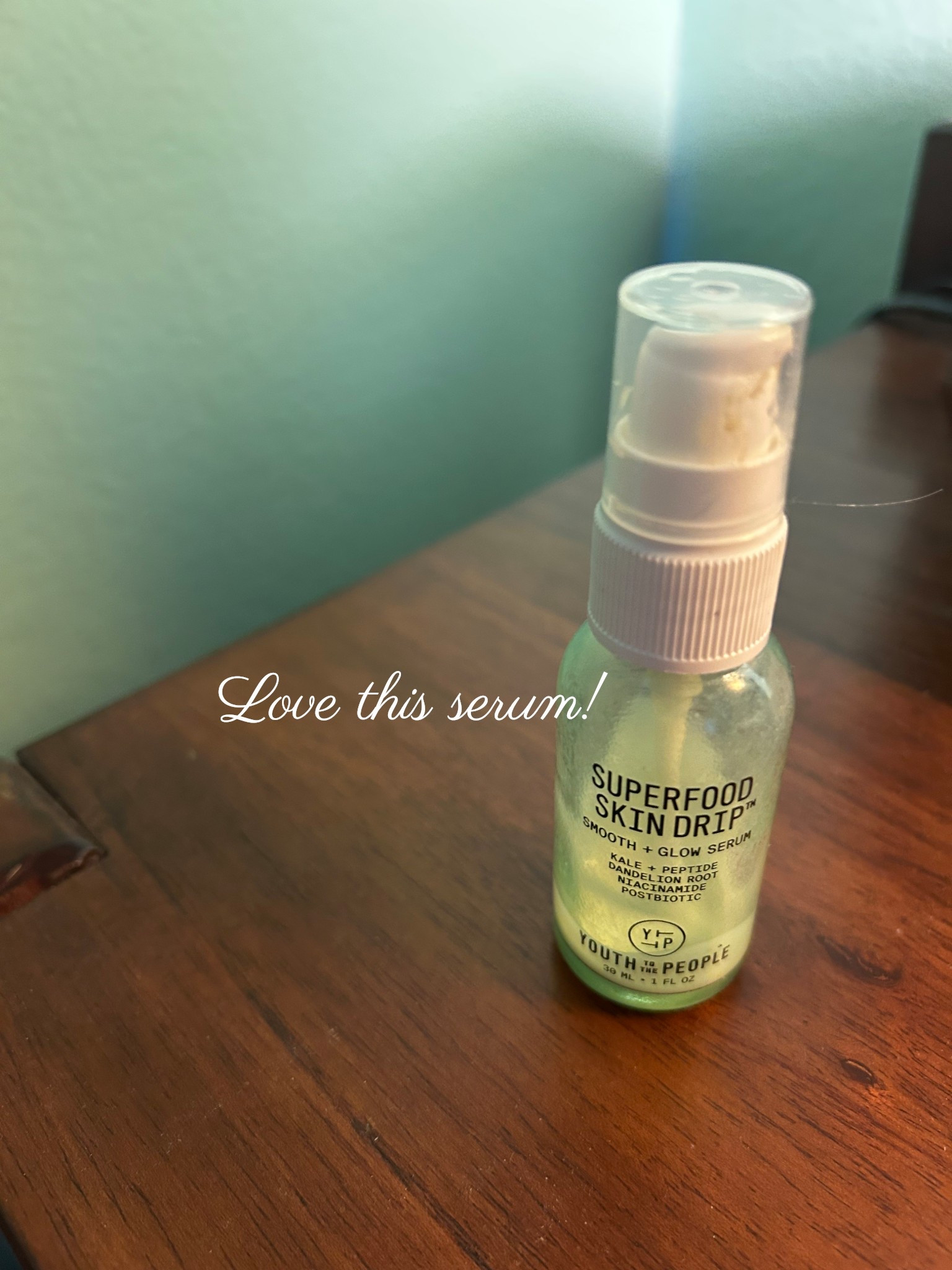 Youth to the people superfood skin drip serum
Skincare 
Beauty 

#LTKBeauty #LTKselfcare #LTKFindsUnder50