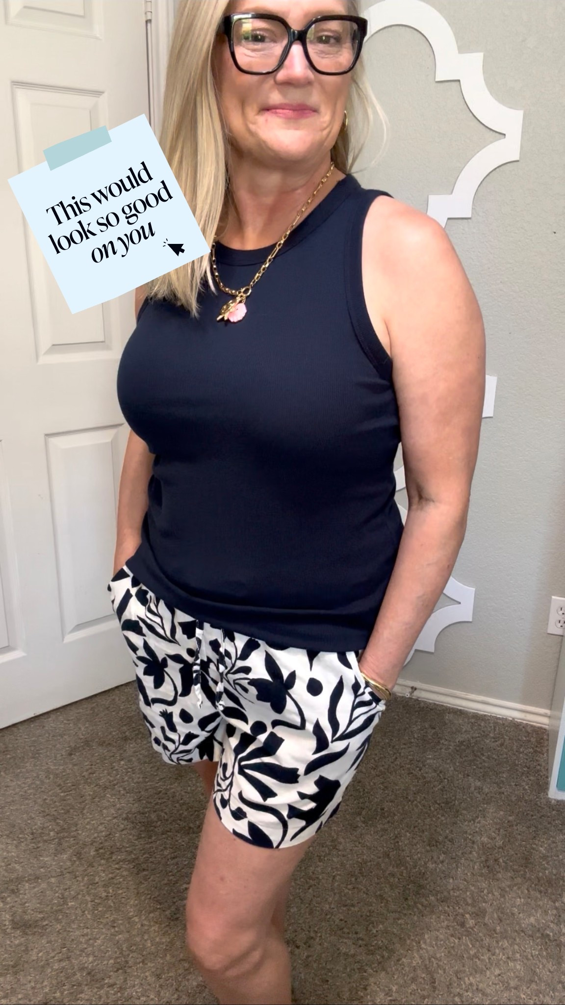 Resort wear @walmart prices! XL in fitted tank, M in draw string shorts. @shannonskiptomylife 

#LTKSeasonal #LTKOver40 #LTKFindsUnder50