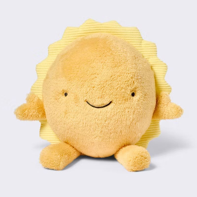 Sun Plush Stuffed Animal - Yellow - Cloud Island™: Astronomy Focus, Prop Replica, 6.5" Width, 6.5" Height | Target