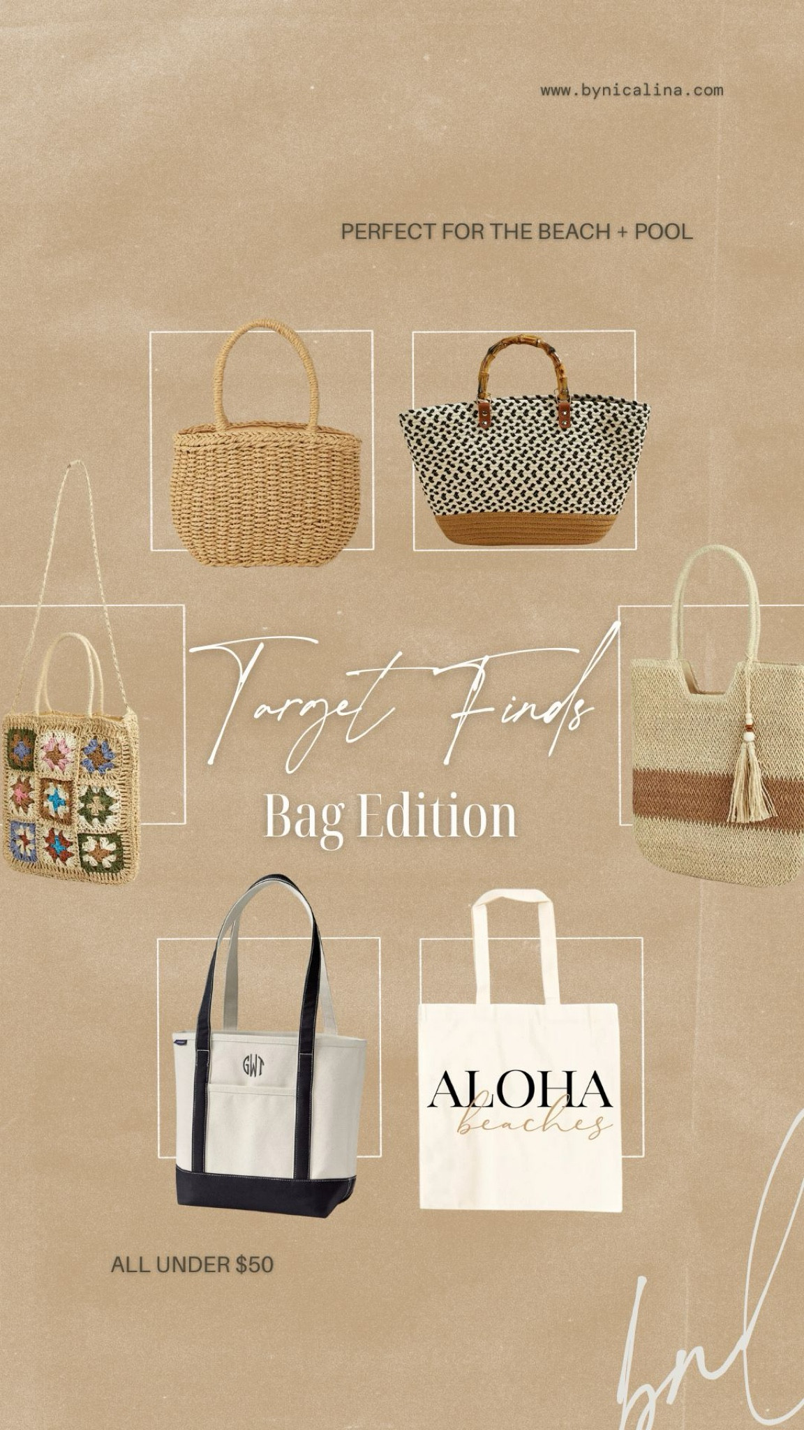 The cutest bags from target, all under $50! Get them on sale right now — Target Circle Week 🥂✨

Target circle week finds, target circle week bags 

#LTKSeasonal #LTKSummerSales #LTKFindsUnder50