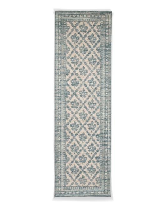 2x8 Wool Blend Floral Runner | TJ Maxx