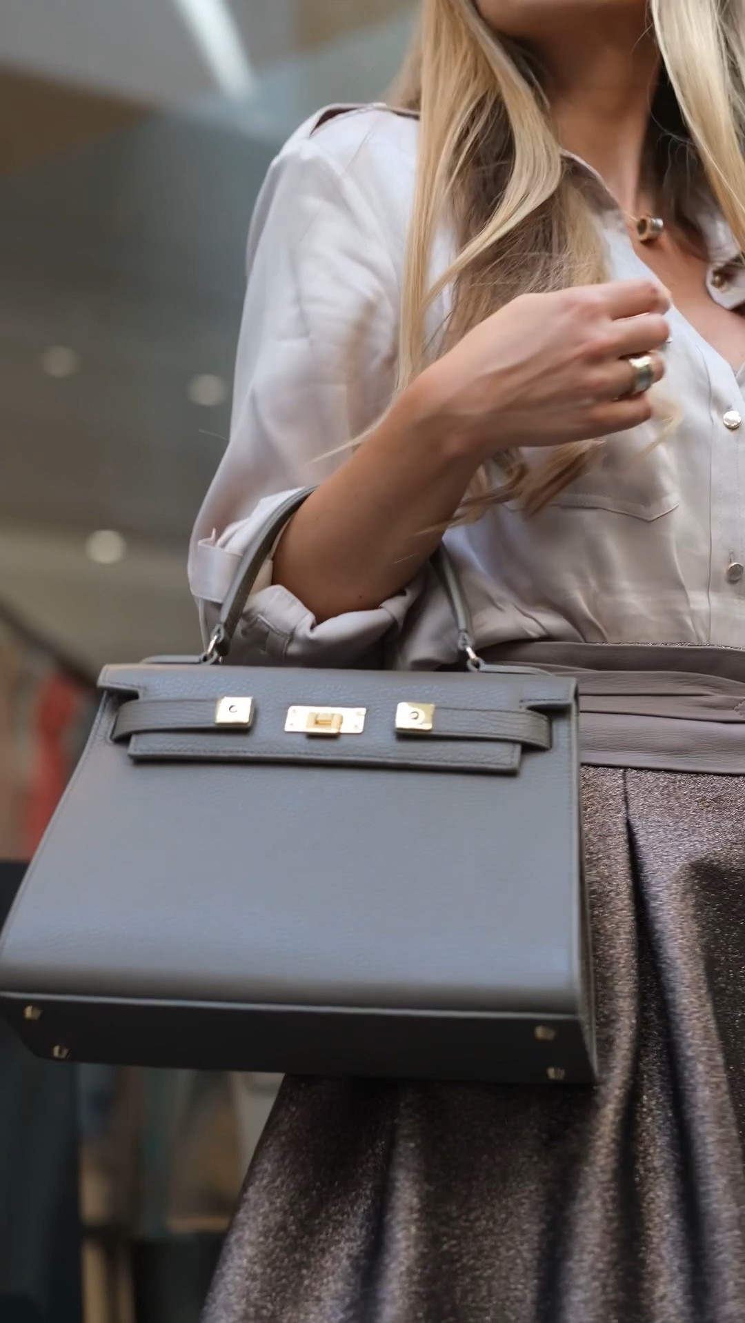 Taupe bag, handbag, Charles & Keith, lalage bags, Karen millen midi skirt, silk shirt, autumn outfit ideas

#LTKSeasonal #LTKstyletip #LTKeurope