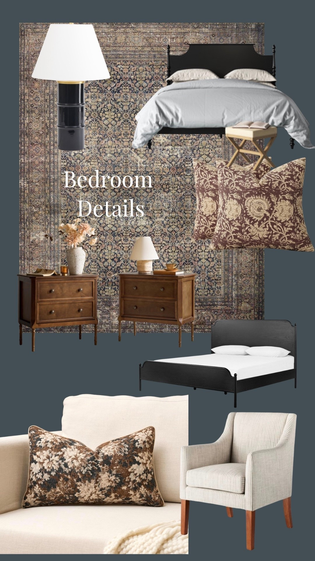 Bedroom details #cozy #bedroom 

#LTKHome