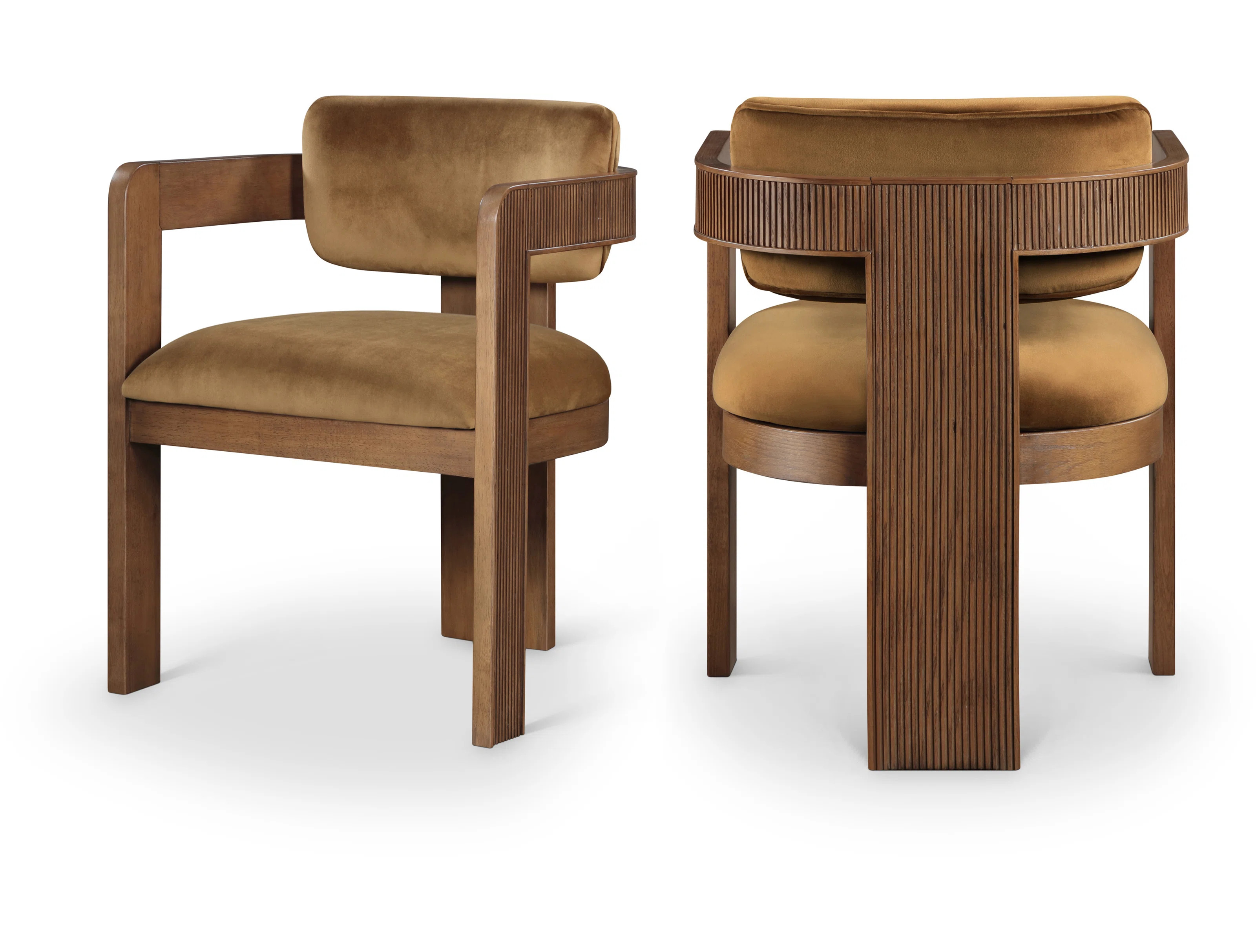 Frink Upholstered Dining Arm Chair (Set of 2) | Wayfair North America
