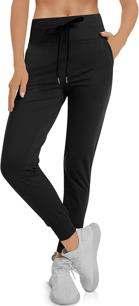 TARSE Women's Jogger Pants with Pockets and Drawstring Lounge Running Sweatpants | Amazon (US)