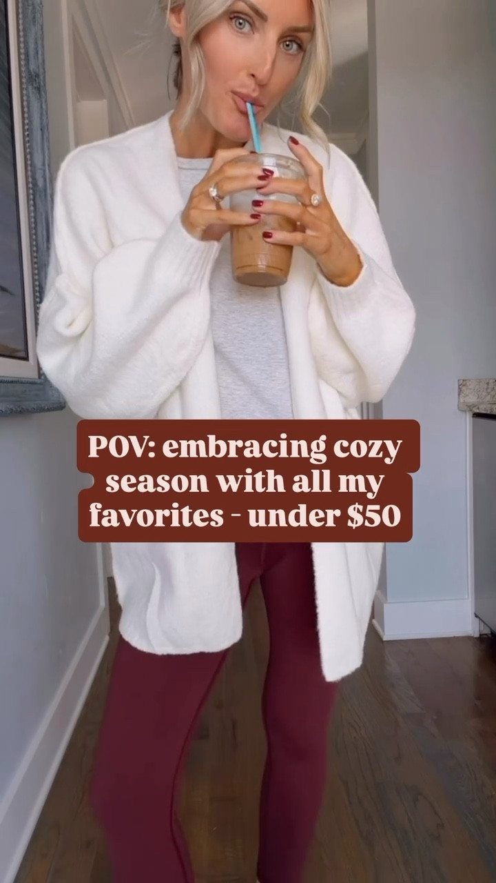 Can’t get over these cozy Amazon finds that are under $50! Perfect time to grab before winter starts!

Loverly Grey, Amazon, Black Friday, cardigan, sweater, cyber week, loungewear 

#LTKCyberWeek #LTKSeasonal