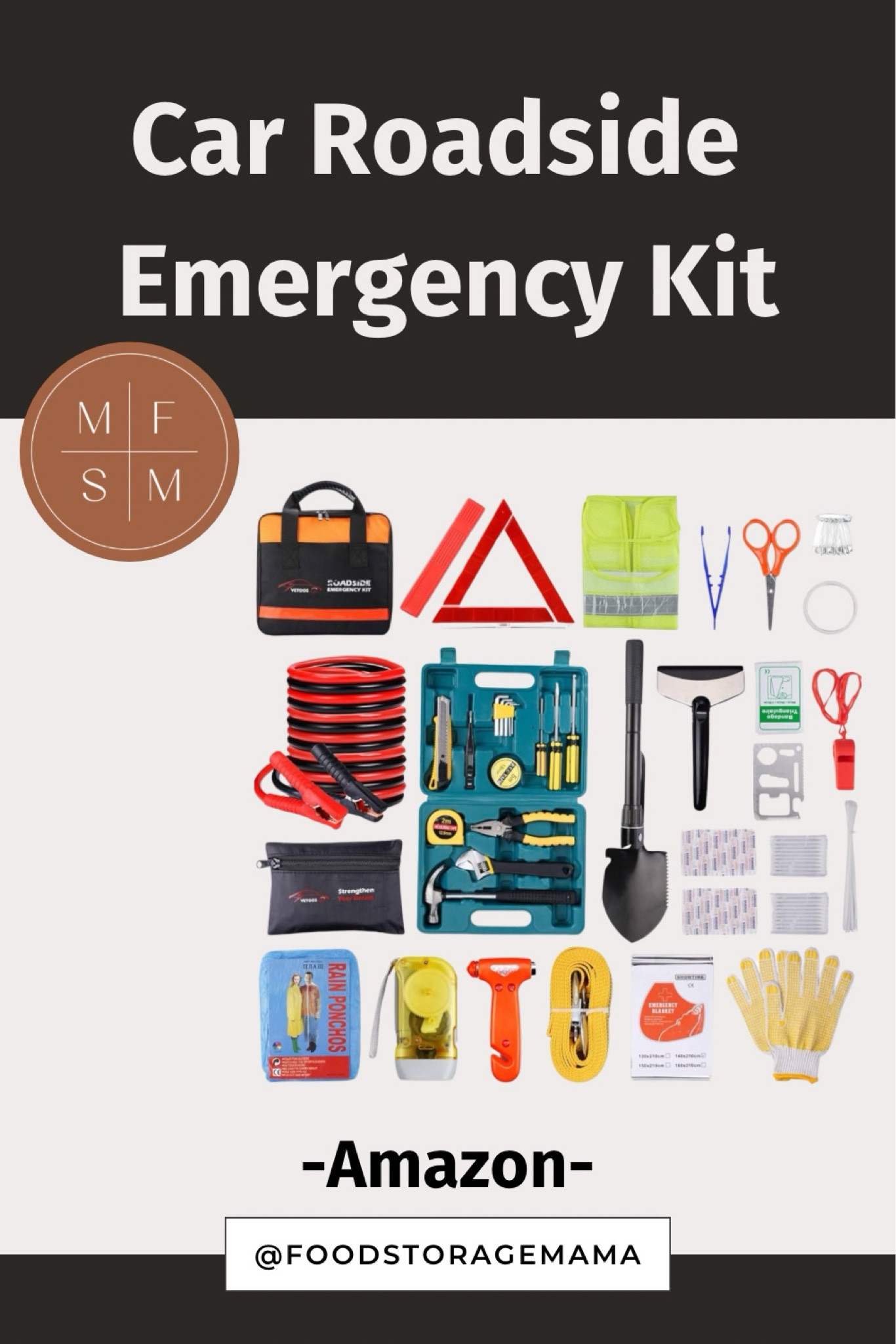 *Roadside Car Emergency Kit on Sale!!!

Do you have a roadside car emergency kit? I have learned that the majority of people do not have emergency supplies in their cars 🤯

It is important to have emergency supplies in your car at all times BUT especially in the winter months! 

NOW is the time to get your cars prepped with emergency supplies, before any bad weather hits and before you go on any road trips! 


#emergencypreparedness #car #carorganization #carkit #foodstoragemama #modernfoodstoragemama

#LTKSeasonal #LTKTravel #LTKFindsUnder50