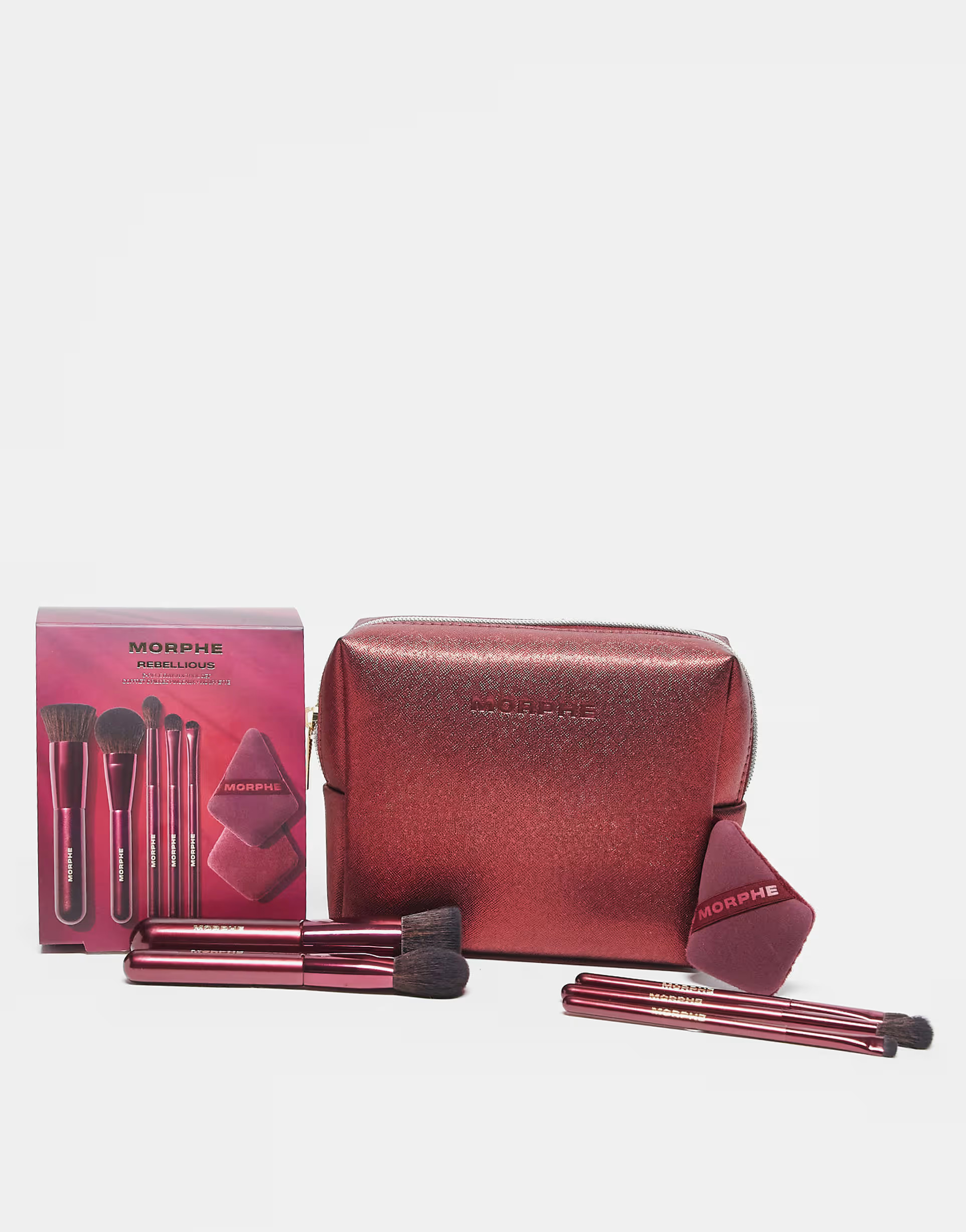 Morphe Rebellious 6-piece Travel Brush & Tool Set | ASOS (Global)