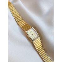 Vintage Seiko Petite Tank Dial Gold Women's Watch; Japanese Quartz | Etsy (US)