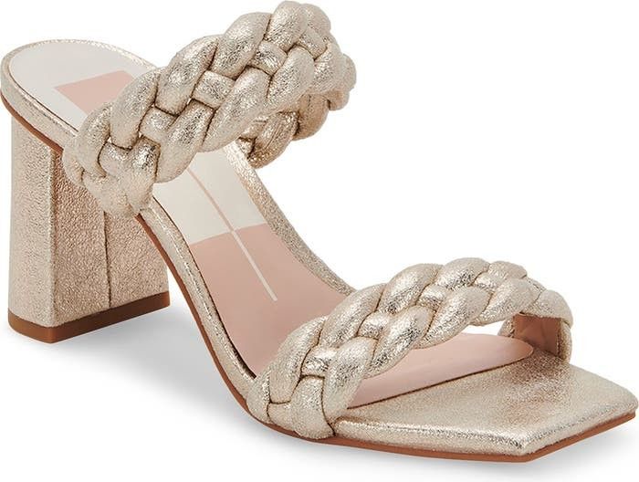 Paily Slide Sandal- Braided Heels | Nordstrom
