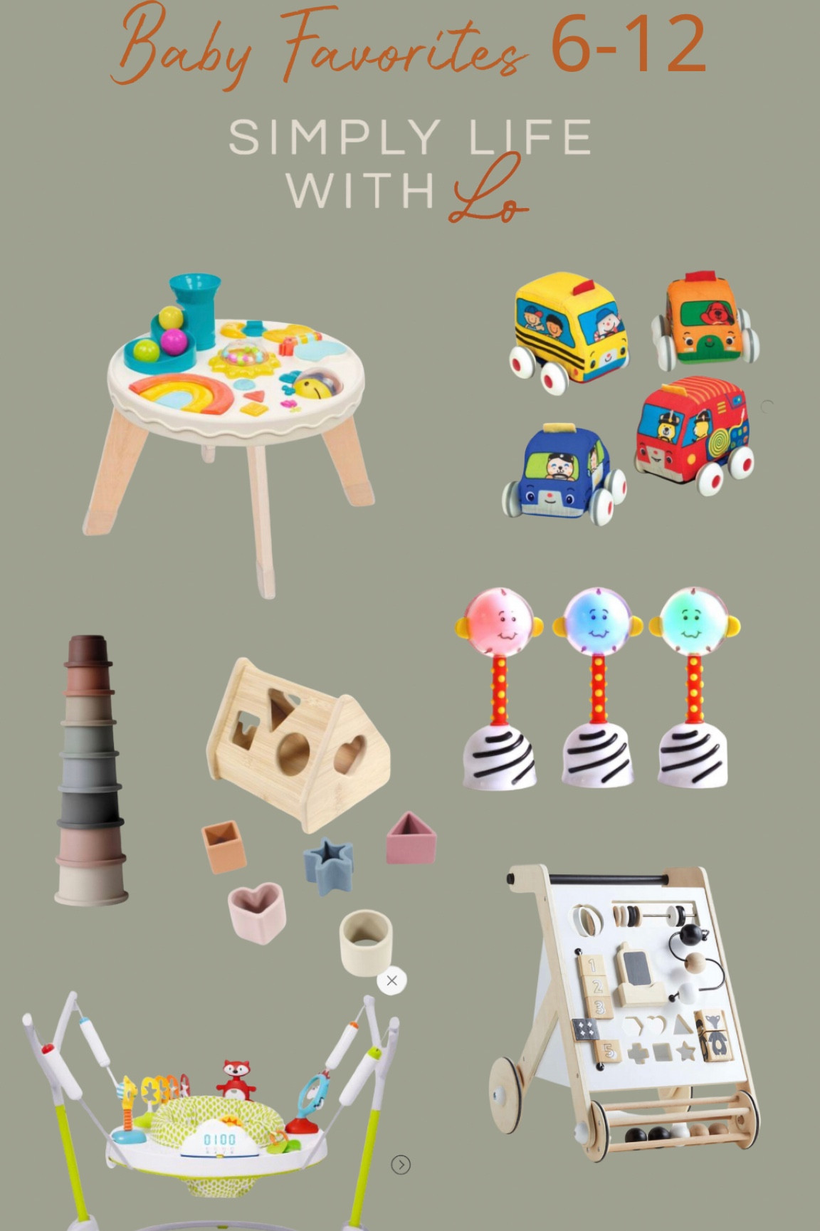 I personally own everything on this list! My favorite items for ages 6-12 months! 

#LTKfamily #LTKkids #LTKbump