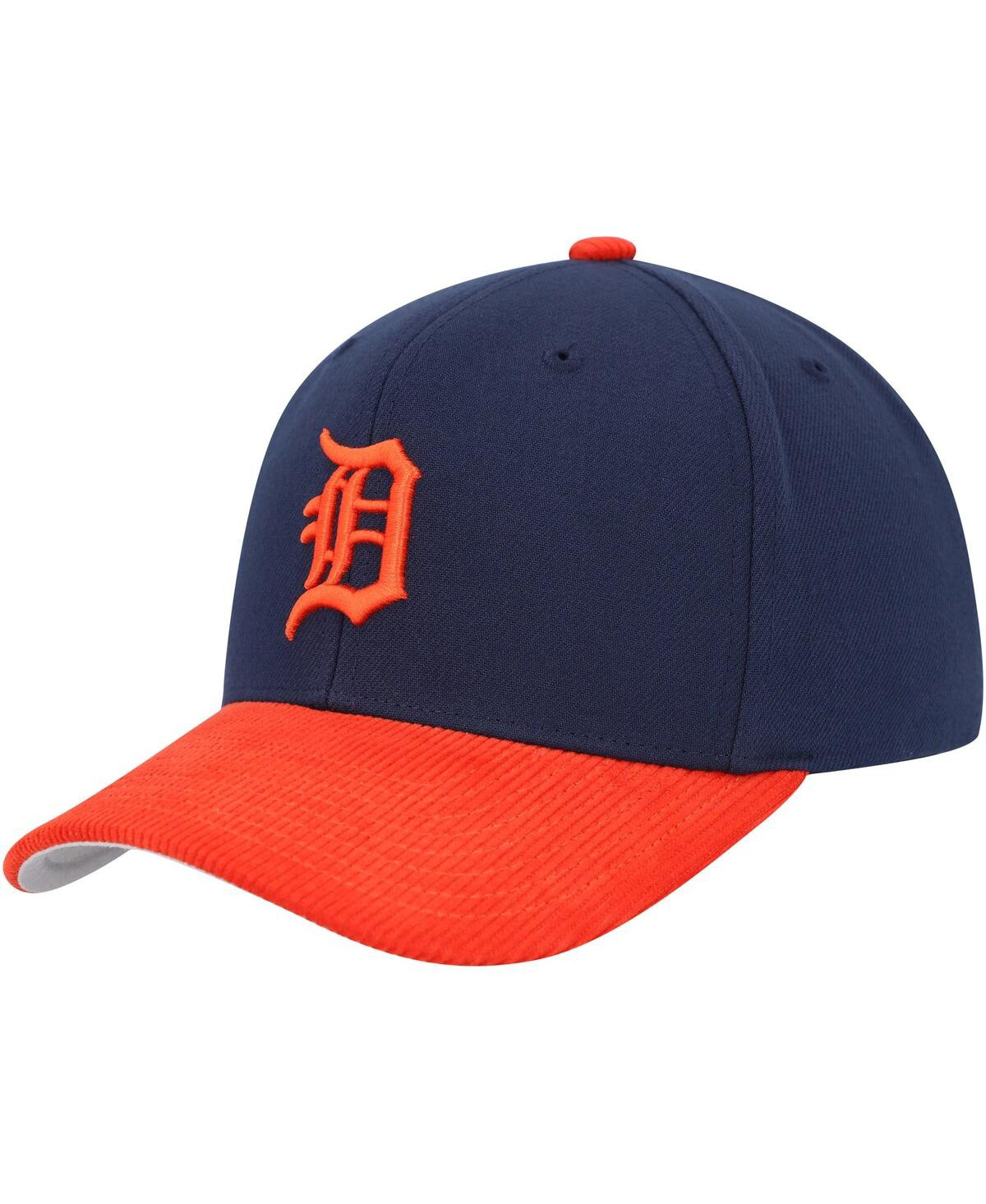 Men's Mitchell & Ness Navy Detroit Tigers Corduroy Pro Snapback Hat - Navy | Macy's