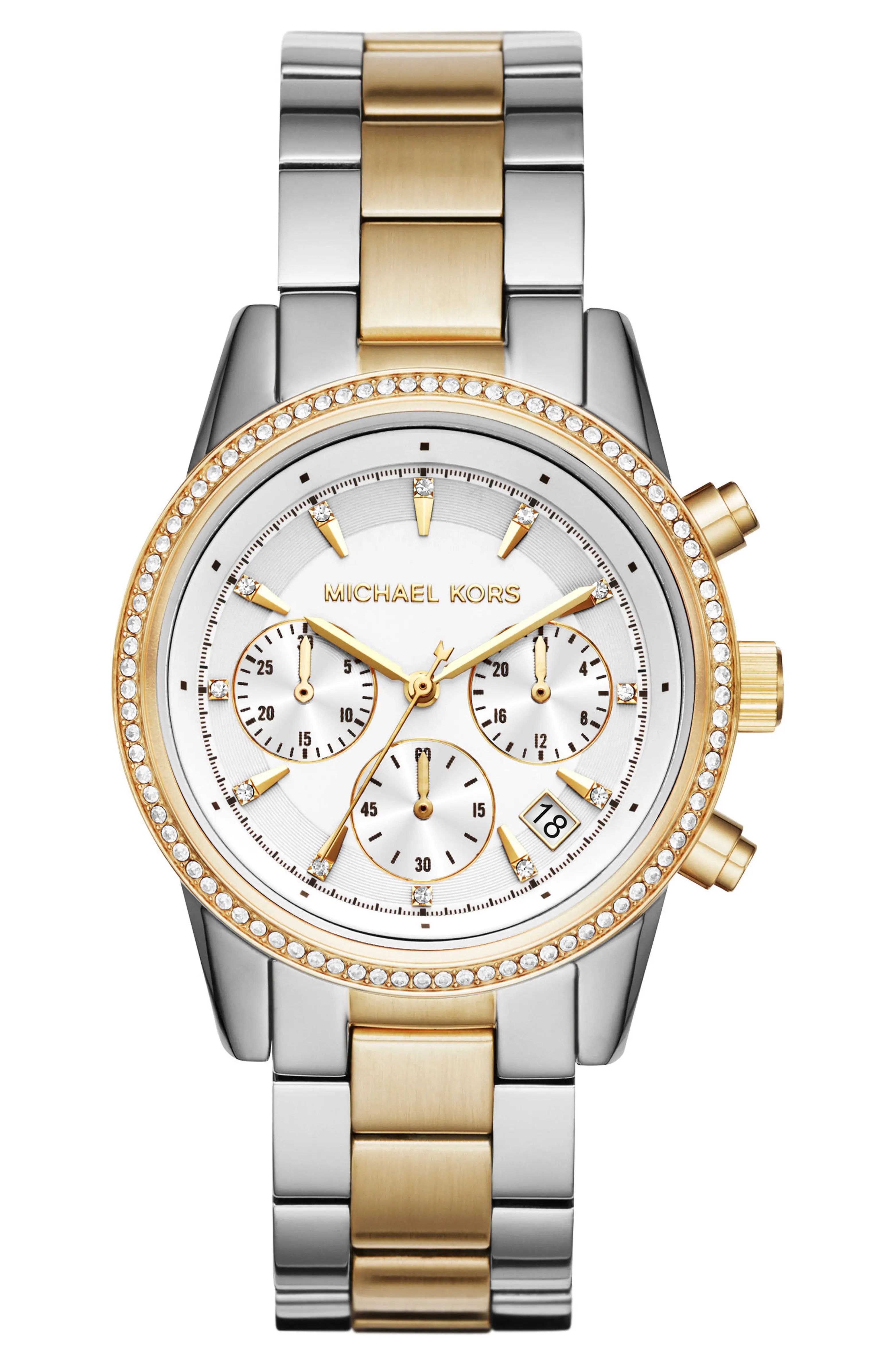 Ritz Chronograph Bracelet Watch, 37mm | Nordstrom