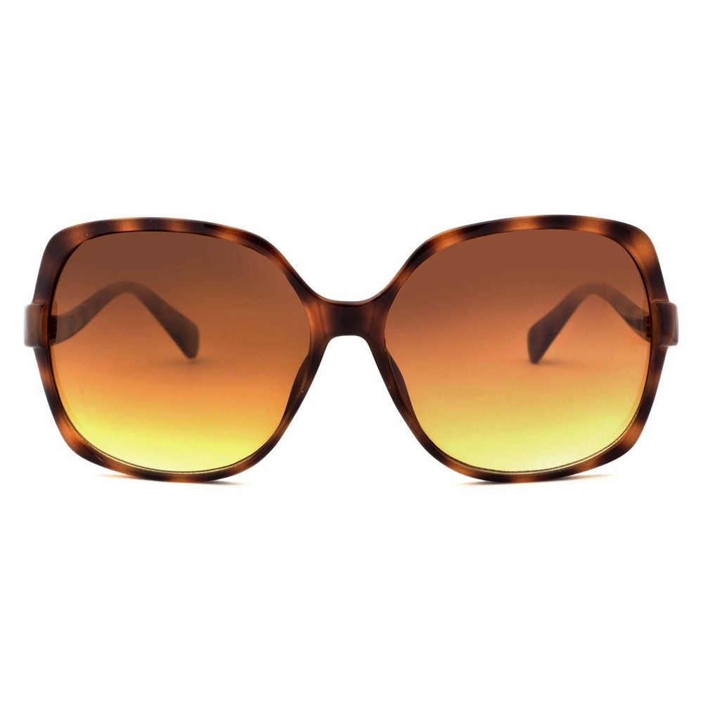 Women's Oversized Sunglasses - A New Day Brown, Size: Small | Target