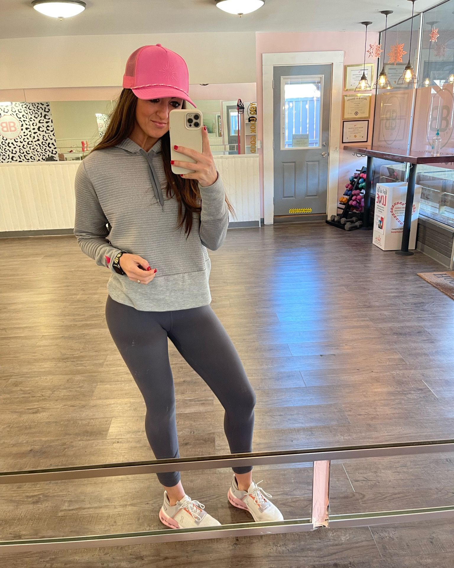 Trucker hat (black) on sale for $11 - linking some pinks too! 🩷

#LTKfitness #LTKsalealert #LTKGiftGuide