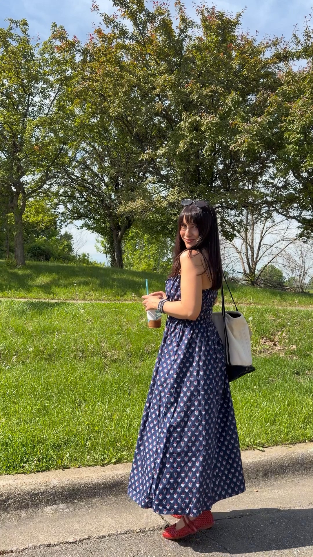 Easy outfit of the day that would be perfect for Fourth of July and all summer, this dress is SO cute & 40% off @Target

#LTKPetite #LTKSaleAlert #LTKSeasonal