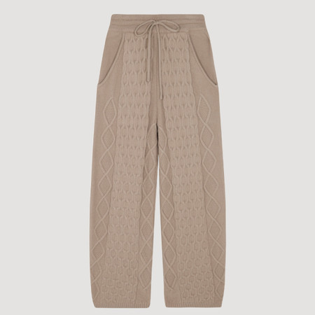 Annie Barrel Crop Knit Pant | EllandEmm