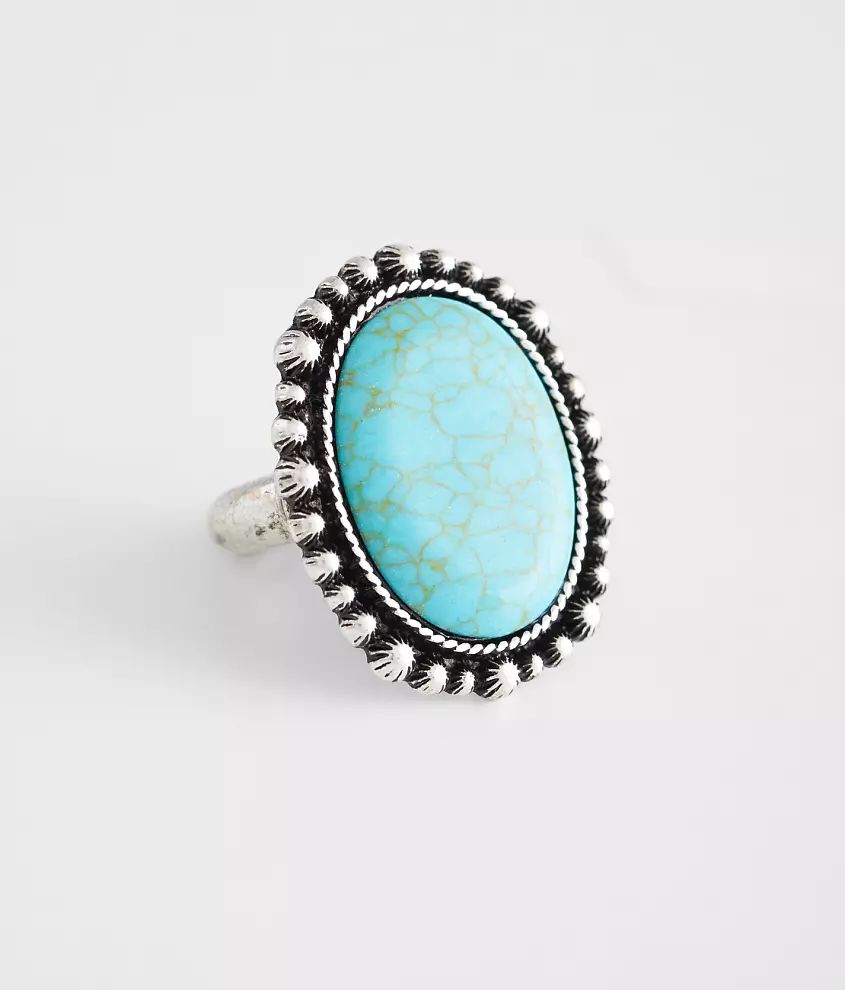 Turquoise Statement Ring | Buckle