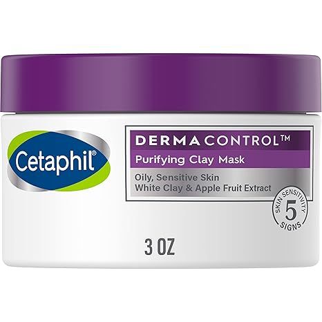 Cetaphil Clay Mask Pro, Dermacontrol Purifying Clay Face Mask with Bentonite Clay for Blackheads ... | Amazon (US)