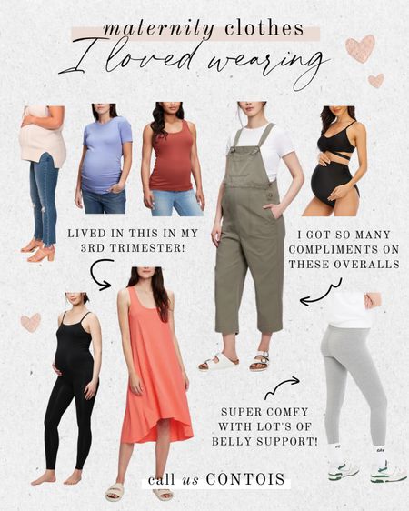 Maternity clothes I loved that were actually flattering and super comfy! 🤰🏼

| maternity style, bump style, pregnancy, mama to be, pregnant style, bump fashion, maternity outfits, maternity loungewear, maternity swim, postpartum style, bump friendly clothes | 

#LTKbaby #LTKbump #LTKunder100
