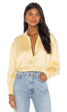 Song of Style Lydia Top in Buttercream Yellow from Revolve.com | Revolve Clothing (Global)