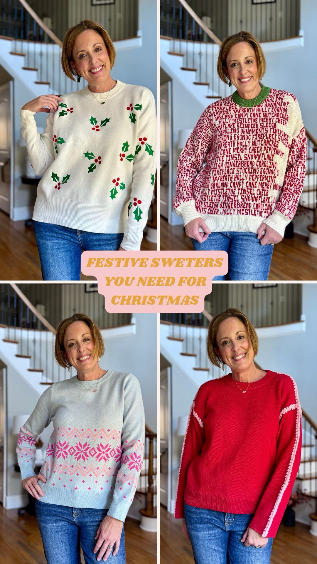 You need these festive sweaters for Christmas!

#LTKHoliday #LTKSeasonal #LTKStyleTip