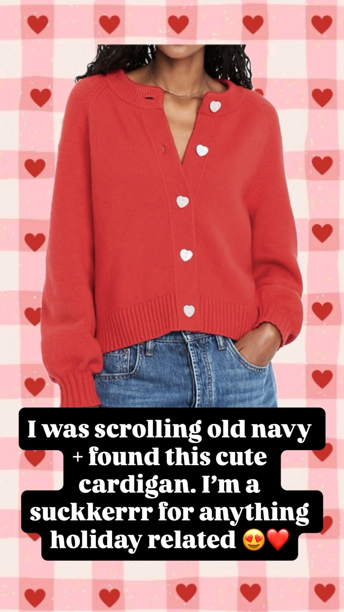 Valentines cardigan from old navy, it’s on sale!! 



#LTKSaleAlert #LTKootd