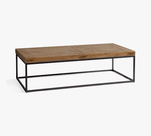Malcolm Rectangular Coffee Table (60") | Pottery Barn (US)