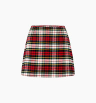 The Hallie Skirt - Multi Tartan | Hill House Home US