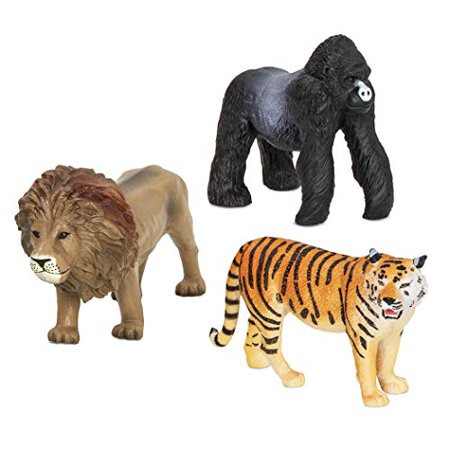 Terra by Jungle Animals (Lion Tiger Jungle Animal Toys with Kids 3+ Multicolor | Walmart (US)