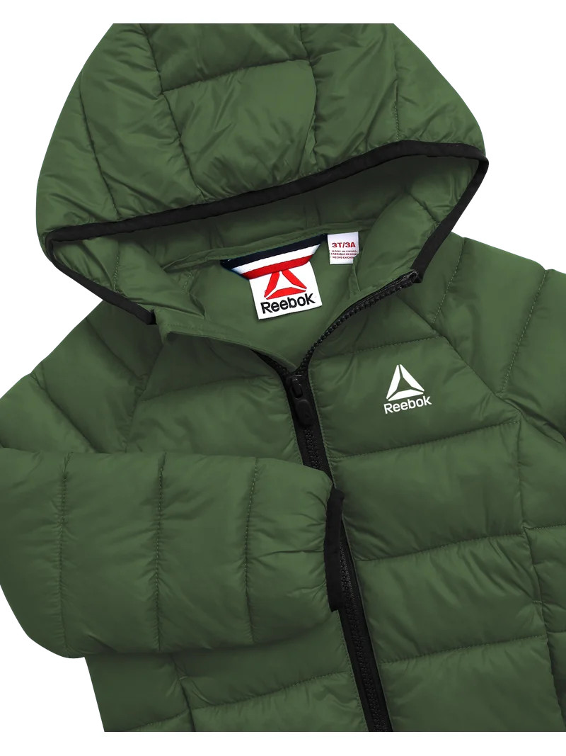 Reebok Kids Glacier Shield Puffer, sizes 4-18 | Walmart (US)