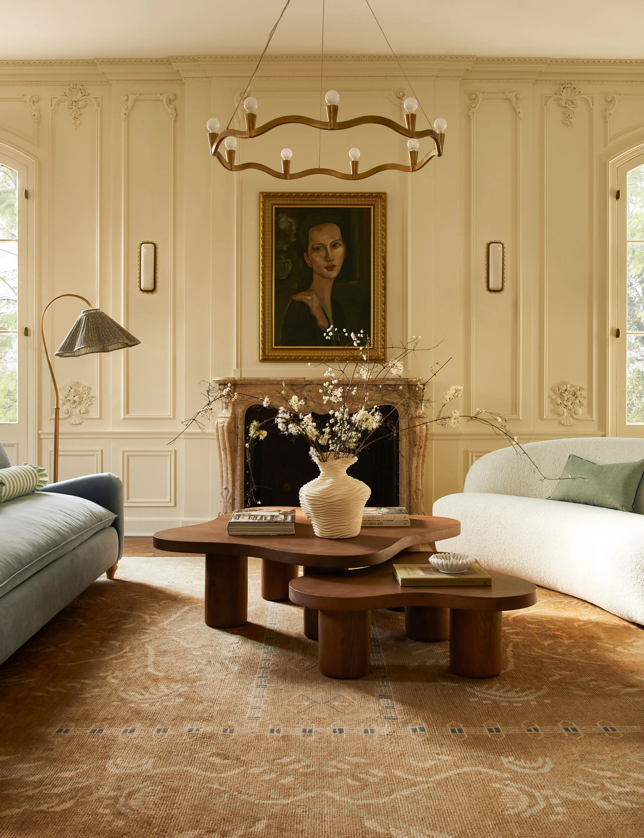 Theda Hand-Knotted Wool Rug | Lulu and Georgia 